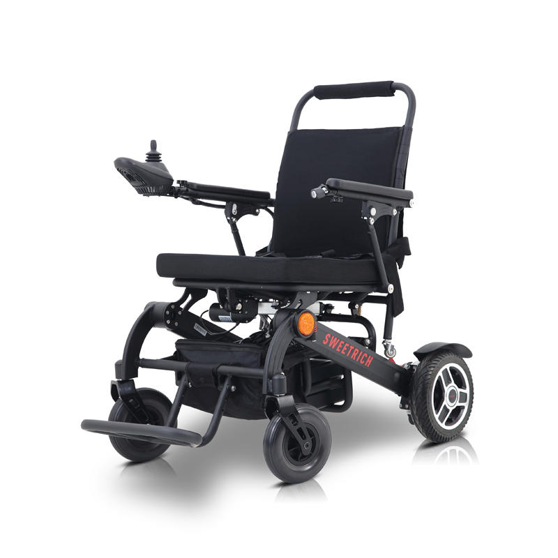 iFold PLUS 2020 new 2020 new design Ultra Light Lithium Battery Wheelchair Aluminum Folding Electric Power Wheelchair