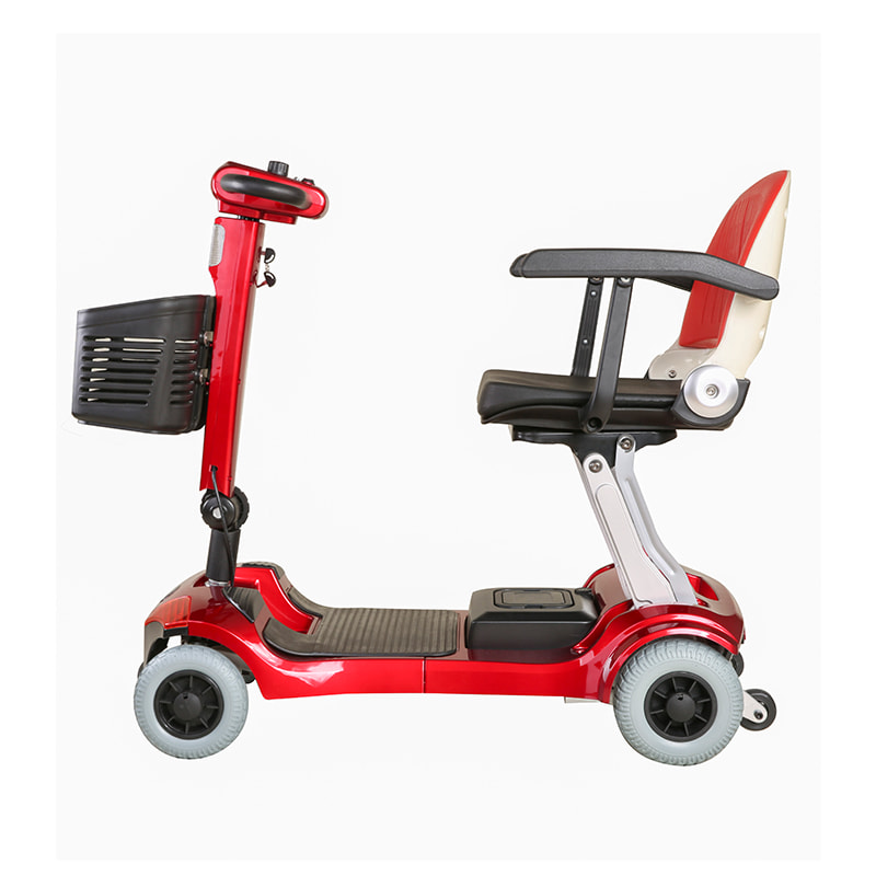 Sweetrich Foldable Scooter Uses Smart Folding Designs To Reduce Footprint And Save Space For Easy Storage