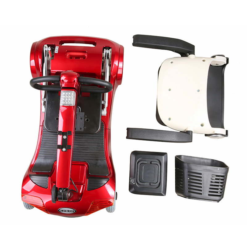 Sweetrich Travel Scooter Factory Integrates Essential Safety Features Into Design, Meeting Common Safety Considerations For Mobility Scooters