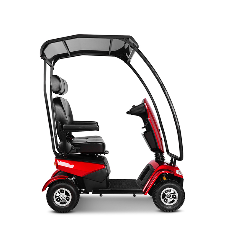 Foldable 4 Wheel Scooter | Sweetrich Travel Mobility Scooter