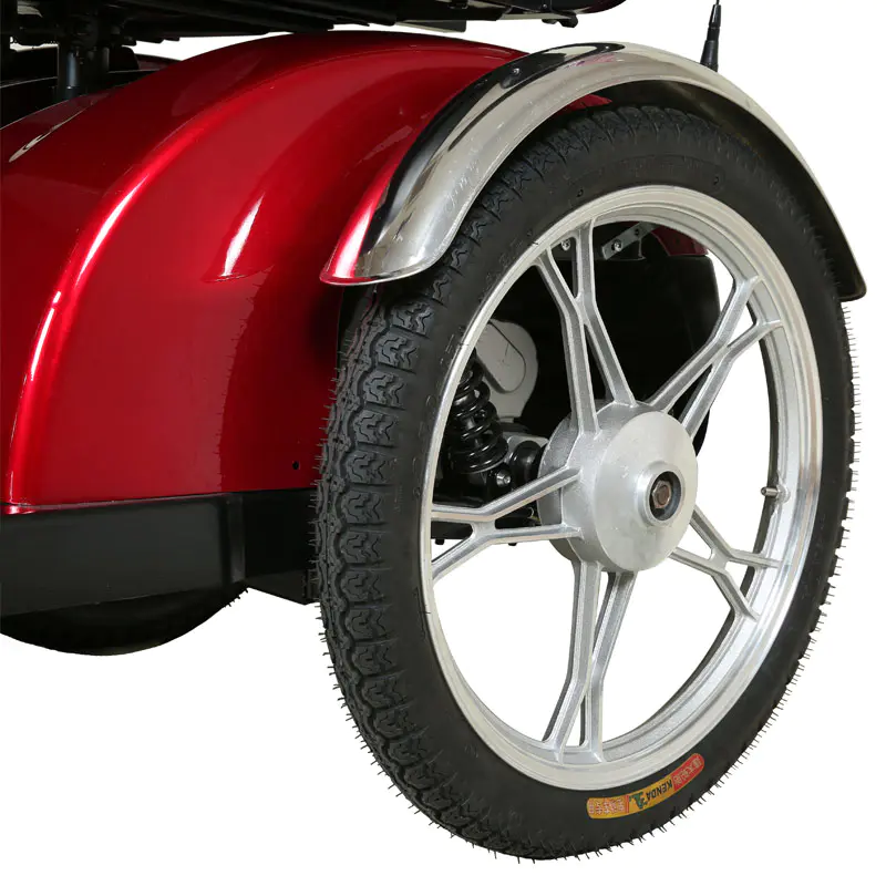 Portable 3 Wheel Scooter Sweetrich Foldable 3-Wheel Mobility Equipment