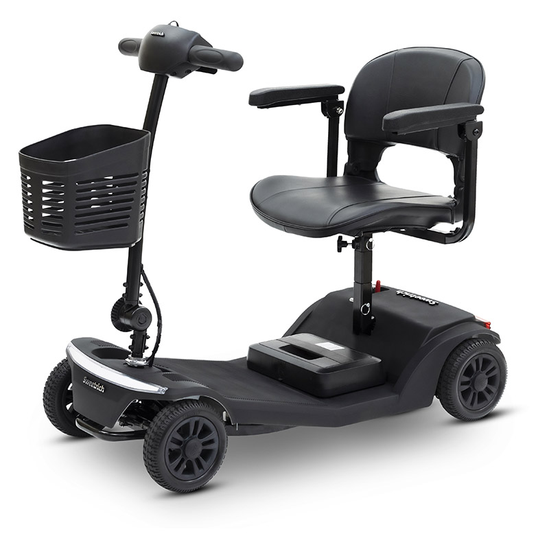 Travel Scooter For Seniors By Sweetrich With Convenient Step Through Frame