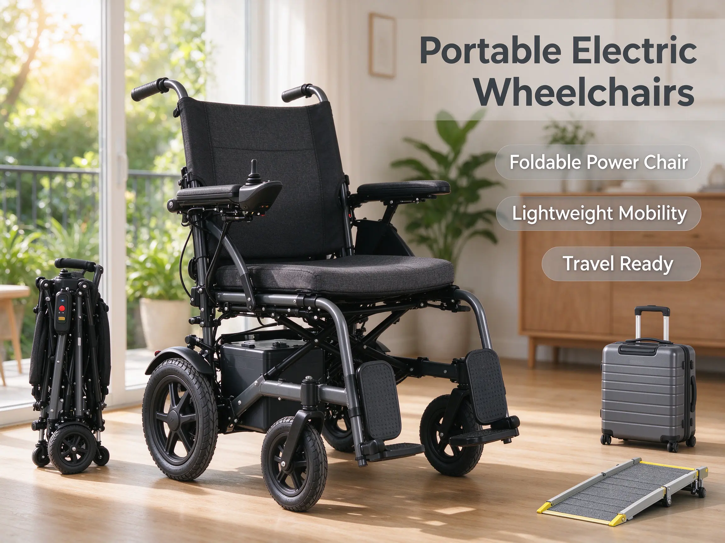 Portable Electric Wheelchairs for Travel and Daily Mobility